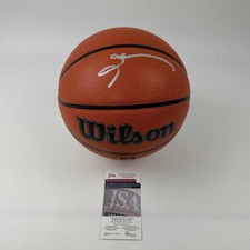 Autographed/Signed Allen Iverson 76ers Sixers Full Size Basketball JSA COA picture
