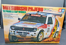 🔥🔥Started Tamiya 1/24 Mitsubishi Pajero 1992 Paris Le Cap Winner Kit Hot Deal picture