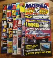 Mopar Action Magazine (6) & Other Muscle Car Magazines Lot Of 12 picture
