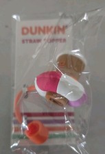 NEW DUNKIN’ Pool Float Straw Topper Dunkin Donuts 2026 Summer Release Rare picture