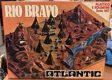 Atlantic 1/72 HO Vintage 514 Rio Bravo Plastico E Soldatini Scale HO picture