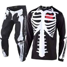Troy Lee GP Skully Motocross Gear Kit Jersey/Pants Combo MX ATV Racing Set picture