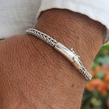 Impressive High Quality men's Elegant Bracelet made of Solid 925 Sterling Silver picture