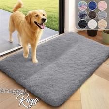 Absorbent Shaggy Door Mat Non Skid Indoor Entrance Floor Rug Washable Rugs picture