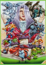 (60) MTG Wow Card Sleeves Toon Kingdom & Monster Character Sleeves 67 × 92mm picture