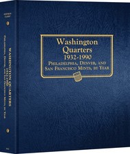 U.S. Washington Quarters: 1932-1990 - Whitman Classic Coin Album picture
