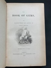Antique-Book of Gems, Modern poets and artists of Great Britain. Published 1838 picture