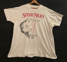VTG 1989 Stevie Nicks The Other Side Of The Mirror Tour Shirt Sz XL Distressed picture