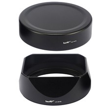 Haoge LH-35VB Square Bayonet Lens Hood Designed for Fuji XF 35mm 23mm f/2 R WR picture