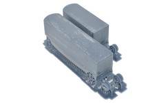 1930s era N scale box trailers kit picture