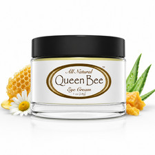 Queen Bee 100% ORGANIC Handmade Under Eye Cream to Remove Dark Circles, Wrinkles picture