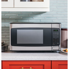 GE 1.1 Cu Ft Countertop Microwave Oven 950W Stainless Steel GCST11X1WSS picture