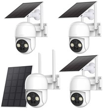 Solar Camera 4MP Wireless Outdoor Solar Battery Security Camera WiFi Smart Home picture
