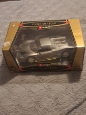 Bburago Gold Collection 1:18 1995 Ferrari F50 Silver Diecast Hard Top Orig Box  picture