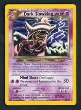 Pokemon Card - Dark Slowking Neo Destiny 20/105 picture