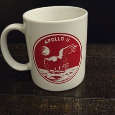Apollo 11 NASA Honeywell 24th Annual Lunar Rendezvouz Run White Glossy Mug picture