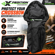 Xpedition Crossbows Soft Crossbow Case Black Padded Carry Storage Bag Hunting picture
