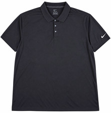 Nike Dri-FIT Golf Polo Shirt Mens 4XL Black Big & Tall Moisture Wicking picture