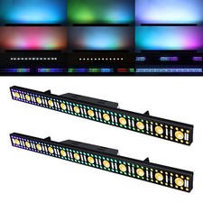 2PCS 100W RGB LED Wall Washer Light Bar DMX Stage DJ Disco Party Wash Bar Lights picture