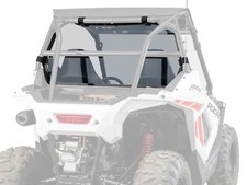 SuperATV Lightly Tinted Polycarbonate Rear Windshield for Polaris RZR 200 (2022+ picture