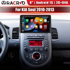 For KIA Soul 2010-2013 Car Stereo Radio Android 15 Apple Carplay GPS Navi 2+64GB picture