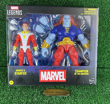 Marvel Legends Starfox and Champion of the Universe 6