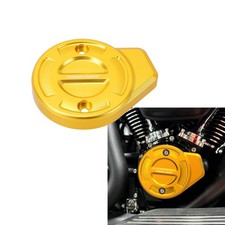 Gold VVT Cam Timer Trim Cover for Harley 25-later FLHXU Softail 26-later Touring picture