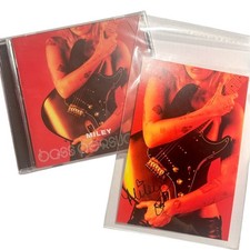 Miley Cyrus SOLD OUT Pop-Up Bass Persuades CD Album, Signed Card Autographed #4 picture