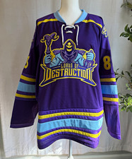 LIMITED EDITION 26/300 Skeletor Lords of Destruction Hockey Jersey | Medium picture