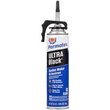 Permatex Ultra Black RTV Silicone Gasket Maker 9.5 oz Maximum Oil Resistance picture