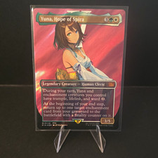 MTG Final Fantasy Yuna, Hope of Spira Borderless Surge Foil 0549 picture