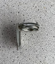 Vintage Luhr Jensen Egg-Lug Salmon Egg Bait Jar Holder Metal Fishing Belt Clip picture