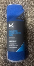 MISSION Cooling DuoMax Towel Dual Sided Cobalt Blue 9.5” x 36” picture