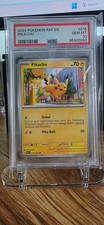 2024 POKEMON PAF EN-PALDEAN FATES #018 PIKACHU PSA 10 picture