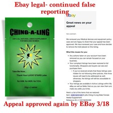 25 pills Ching A Ling Male Female  Herbal Supplement picture