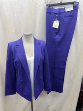 KASPER PANT /SIZE 18/INSEAM 32'/NEW/RETAIL$240/STRETCH/PLUM picture