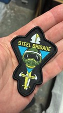 REPRODUCTION GI Joe Steel Brigade Patch picture
