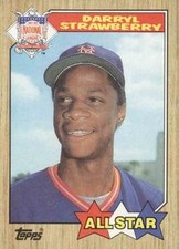1987 Topps #601 Darryl Strawberry picture