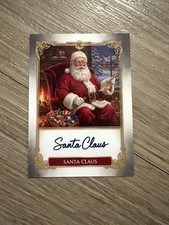 Custom Santa Claus Trading Card Christmas Art Collectible The Spirit of Christma picture