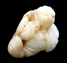 WHITE Jade SAGE ANTIQUE 18th/19th CENTURY - Qing Hartman Collection picture