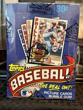 1984 Topps Baseball Wax Box Sealed BBCE Authenticated picture