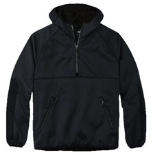 Filson Granite Spire Fleece Pullover Jacket Black Wind Resistant Mens Medium New picture