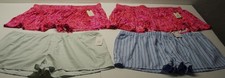 4 NEW Shorts 3X(22W-26W) NWT Pockets-2 Terra&Sky Shorts,2 Joyspun Pajama Shorts picture
