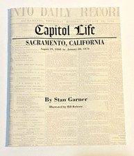 CAPITOL LIFE SACRAMENTO, CALIFORNIA August 19, 1868 to January 20, 1876 picture