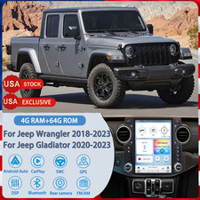 Carplay For 2018-2023 Jeep Wrangler JL Gladiator JT Car Stereo Radio GPS Navi picture