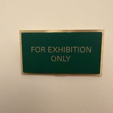 Rolex Authorized Dealer Display Clip Signs tag - For Exhibition Only - Rare Item picture