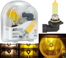 Nokya 2500K Yellow H10 9145 Nok7626 45W Two Bulbs Fog Light Replace Upgrade Lamp picture
