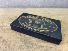 Paw Paw Card Fishing Lure box Michigan picture