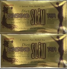 DIET  GINSENG SLIM (18bagx 2ea) Helps Weight Loss X Natural 36 Day Supply picture