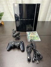 Sony PlayStation 3 PS3 CECHL01 80GB Fat Console Bundle w/ 1 Controller & 6 Games picture
